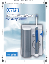 Braun Oral-B Professional Care 8500 OxyJet Benutzerhandbuch