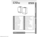 Epson ELPSP02 Active Speakers Benutzerhandbuch