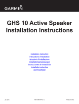 Garmin Active Speaker, Silver Installationsanleitung