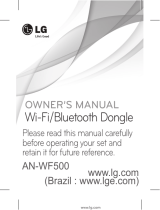 LG AN-WF500 Benutzerhandbuch