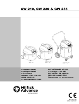 Nilfisk-Advance America GW 210 Benutzerhandbuch