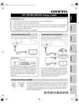 ONKYO DV-SP506 Benutzerhandbuch