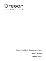 Oregon Scientific WS907 i.fresh Benutzerhandbuch