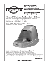 Petsafe Drinkwell Platinum Benutzerhandbuch