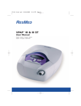 ResMed VPAP III & III ST Benutzerhandbuch