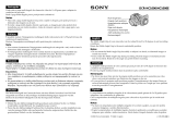 Sony DCR-HC1000E Benutzerhandbuch