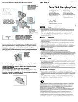 Sony LCM-PCX Benutzerhandbuch