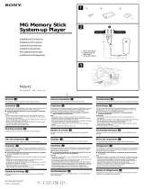 Sony MGS-X1 Benutzerhandbuch
