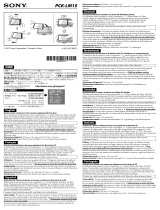 Sony PCK-LM15 Benutzerhandbuch