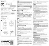Sony FACS1AM Benutzerhandbuch