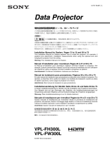 Sony Projector vpl-fw300L Benutzerhandbuch