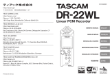 Tascam DR 22WL Benutzerhandbuch