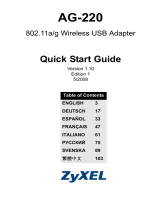 ZyXEL Communications ZyAIR AG-220 Benutzerhandbuch