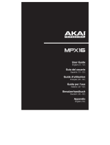 AKAI Pro­fes­sional MPX16 Bedienungsanleitung