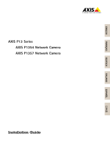 Axis P1354 Benutzerhandbuch