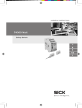 SICK T4000 Multi Safety Switch Bedienungsanleitung