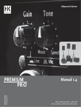 HK Audio Premium PR:O 15 XA Benutzerhandbuch