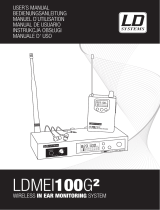 LD Sys­tems MEI 100 G2 Benutzerhandbuch