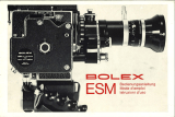 Bolex-Paillard ESM ESM Benutzerhandbuch