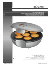 BOMANN MM 5020 Muffin maker Bedienungsanleitung