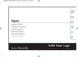 Solid State Logic Sigma Delta Installationsanleitung