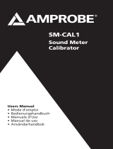Amprobe SM-CAL1 Sound Meter Calibrator Benutzerhandbuch