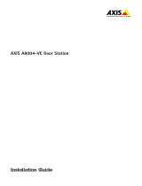 Axis A8004-VE Benutzerhandbuch