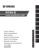 Yamaha NY64 Bedienungsanleitung