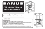 Sanus CFR1620 Installationsanleitung