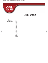 One For All URC 7962 Bedienungsanleitung