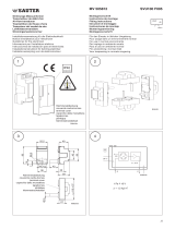 sauter SVU 100 Assembly Instructions