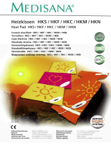 Medisana Comfort-heat Pad HKC Bedienungsanleitung
