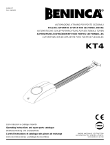 Beninca KT4 Benutzerhandbuch