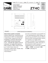 CAME ZT4C Bedienungsanleitung
