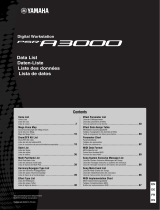 Yamaha PSR-A3000 Datenblatt