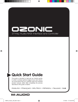 M-Audio Ozonic Bedienungsanleitung