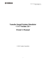 Yamaha Y-S3 Benutzerhandbuch