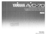 Yamaha AVC-70 Bedienungsanleitung