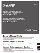 Yamaha Audio WXA-50 Benutzerhandbuch