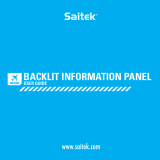 Saitek BACKLIT INFORMATION PANEL Bedienungsanleitung