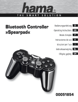 Hama 51854 Spearpad Bluetooth Controller PS3 Bedienungsanleitung
