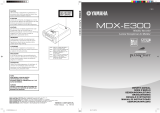 Yamaha MDX-E300 Bedienungsanleitung