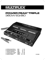 MULTIPLEX POWER PEAK TRIPLE EQ-BID 2 - 30 8562 Bedienungsanleitung