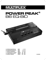 MULTIPLEX Power Peak B6 EQ-BID - 30 8561 Bedienungsanleitung