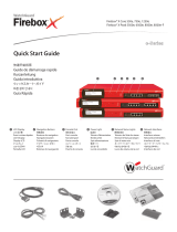 Watchguard Firebox X Core & Peak e-Series Benutzerhandbuch