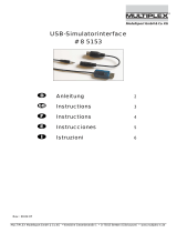 MULTIPLEX Usb Simulatorinterface Bedienungsanleitung