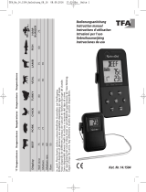 TFA Wireless BBQ Meat Thermometer KÜCHEN-CHEF Benutzerhandbuch