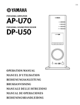 Yamaha DP-U50 Bedienungsanleitung