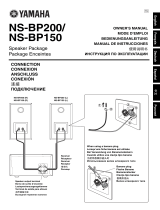 Yamaha NS-BP150 Bedienungsanleitung