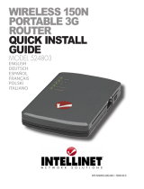 Intellinet Wireless 150N Portable 3G Router Installationsanleitung